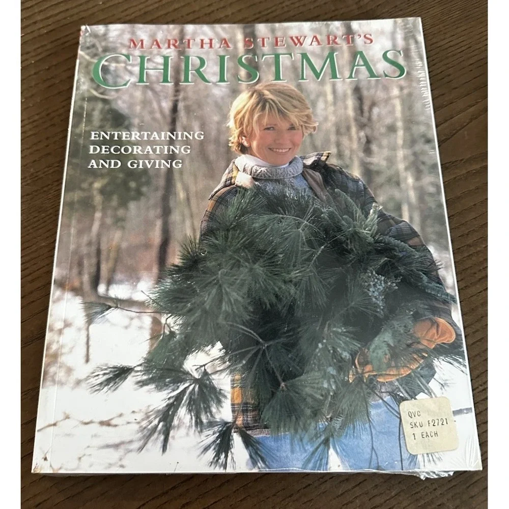 SEALED Martha Stewart's Christmas Entertaining, Decorating and Giving‎ 1989